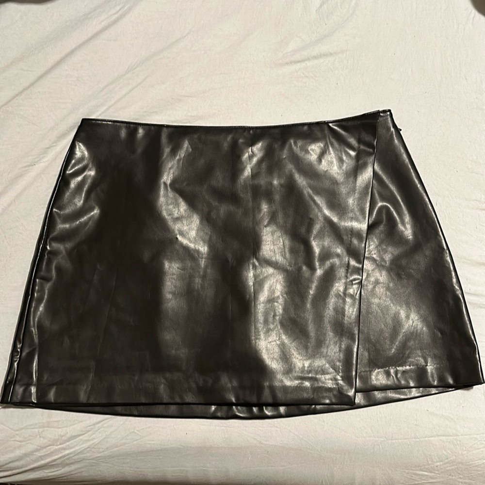 The A & F Scarlett Wrap Mini Skort